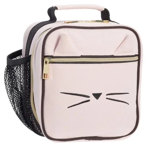 COPY - Pottery Barn Teen The Blush Kitty Classic Lunch Bag - NWT - Picture 1 of 7